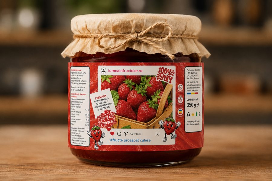 Dulceață de căpșuni